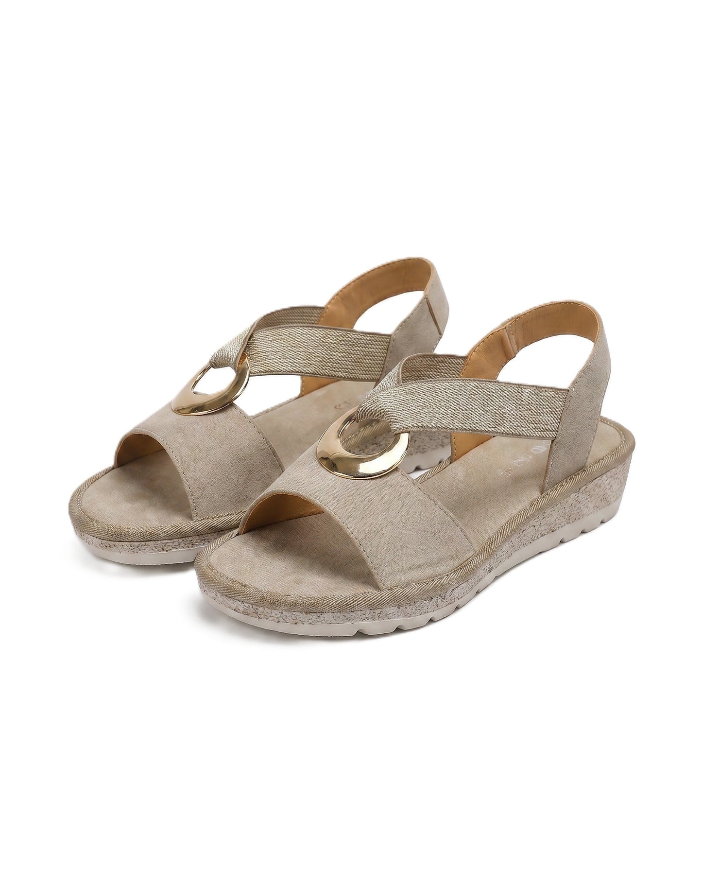 Sandalias de Cuña Trenzada
