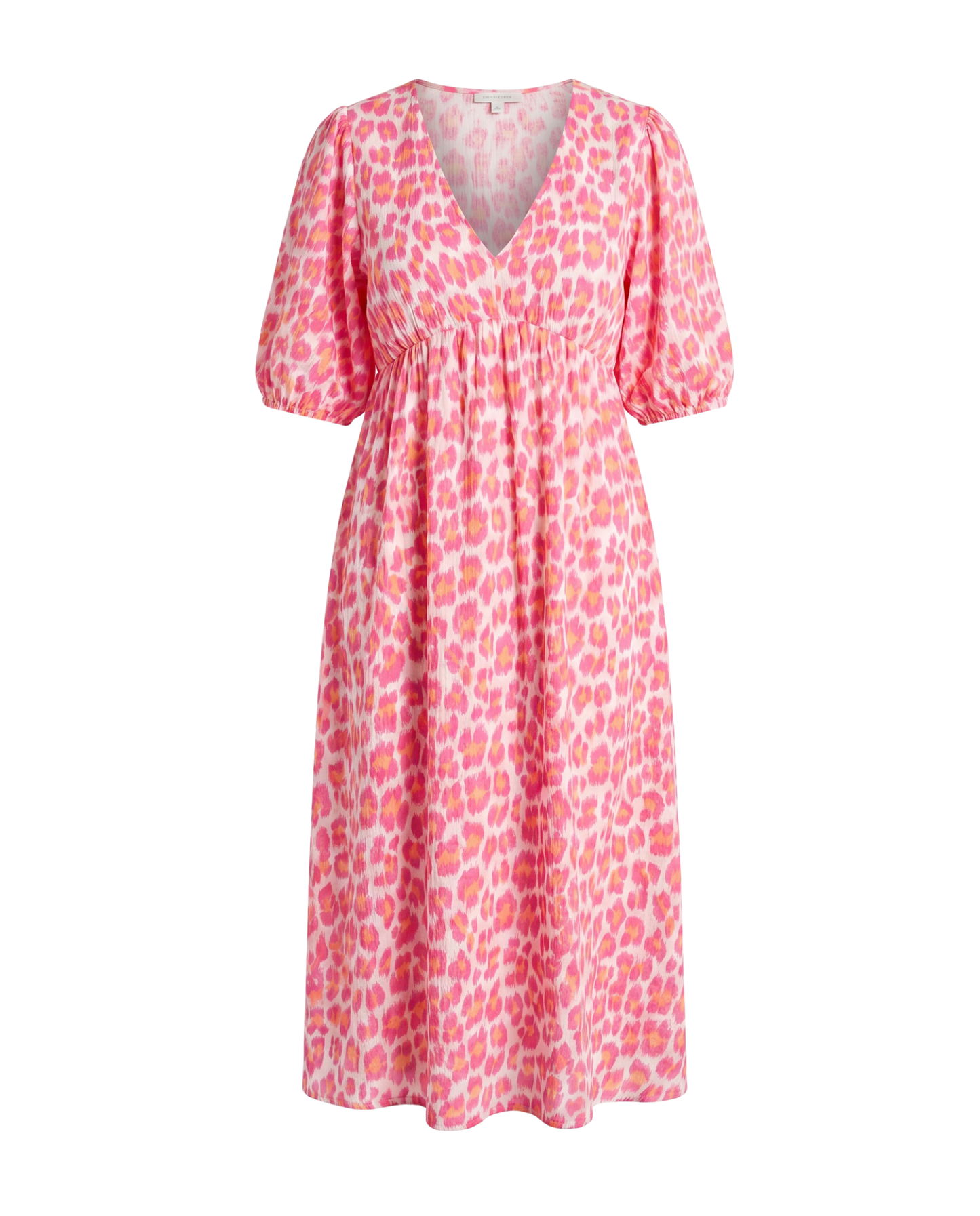 Vestido Acampanado con Escote en V