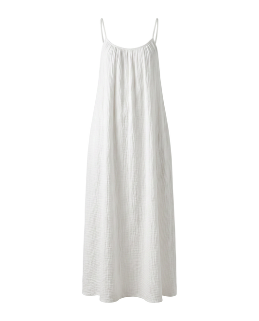 Vestido Maxi de Espalda Descubierta