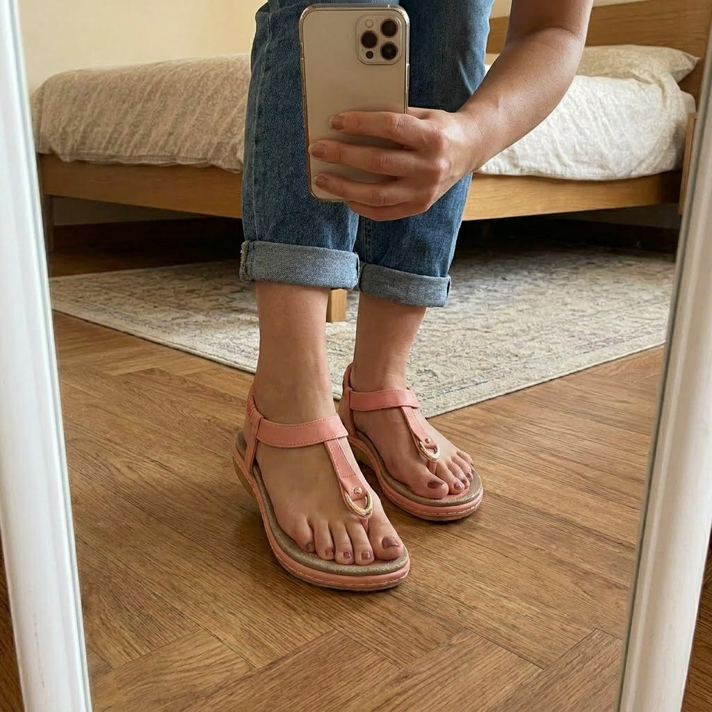 Sandalias de Costura Artesanal