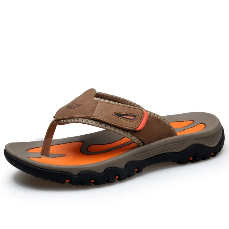 PEDRO - Sandalias de Cuero Natural