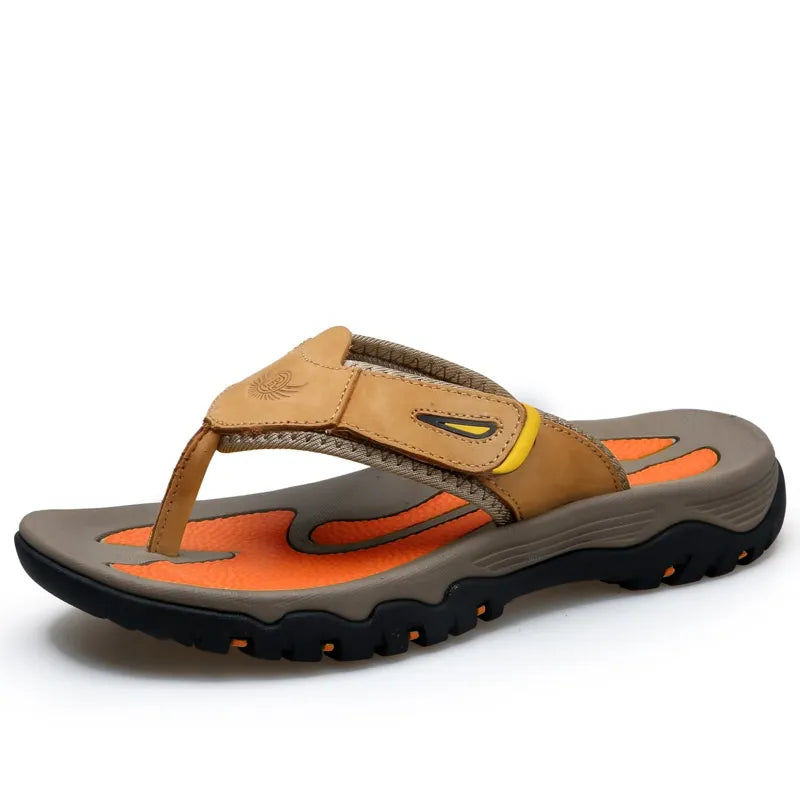 PEDRO - Sandalias de Cuero Natural