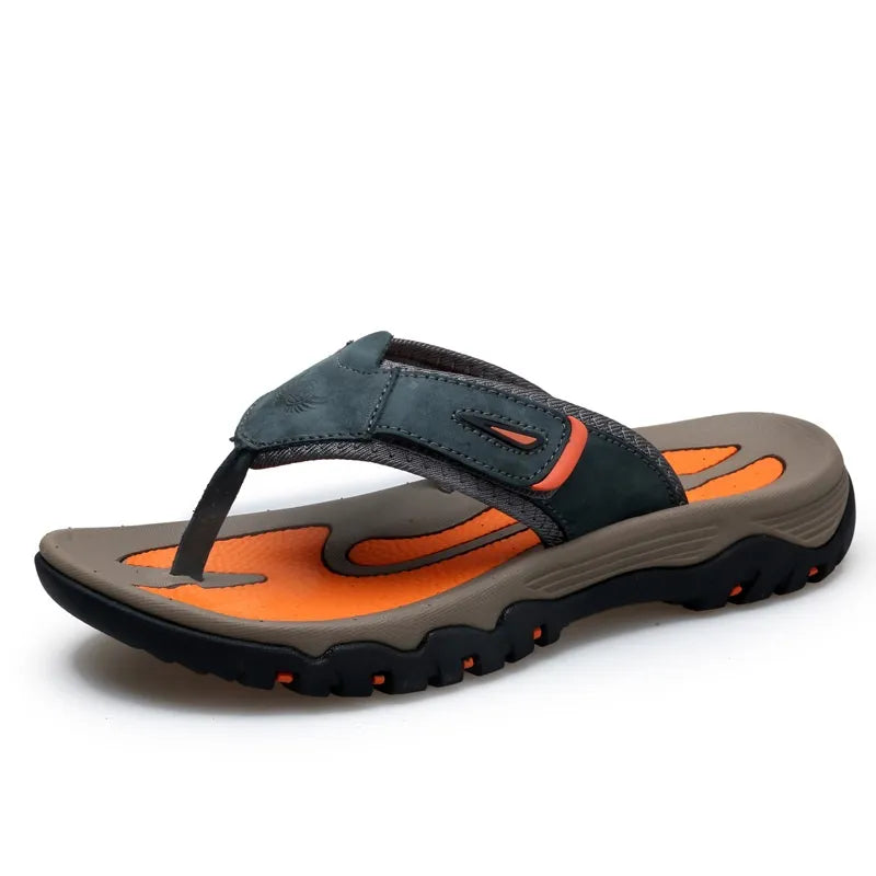 PEDRO - Sandalias de Cuero Natural