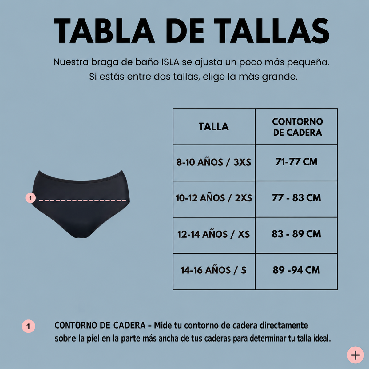 Guía de tallas