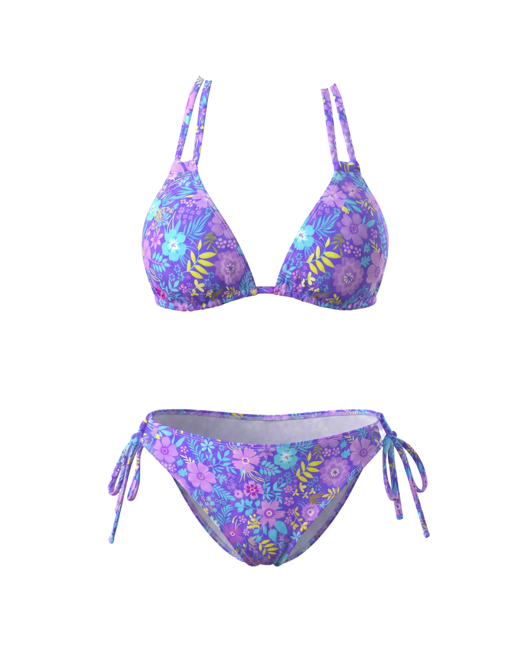 Bikini de Estampado Tropical