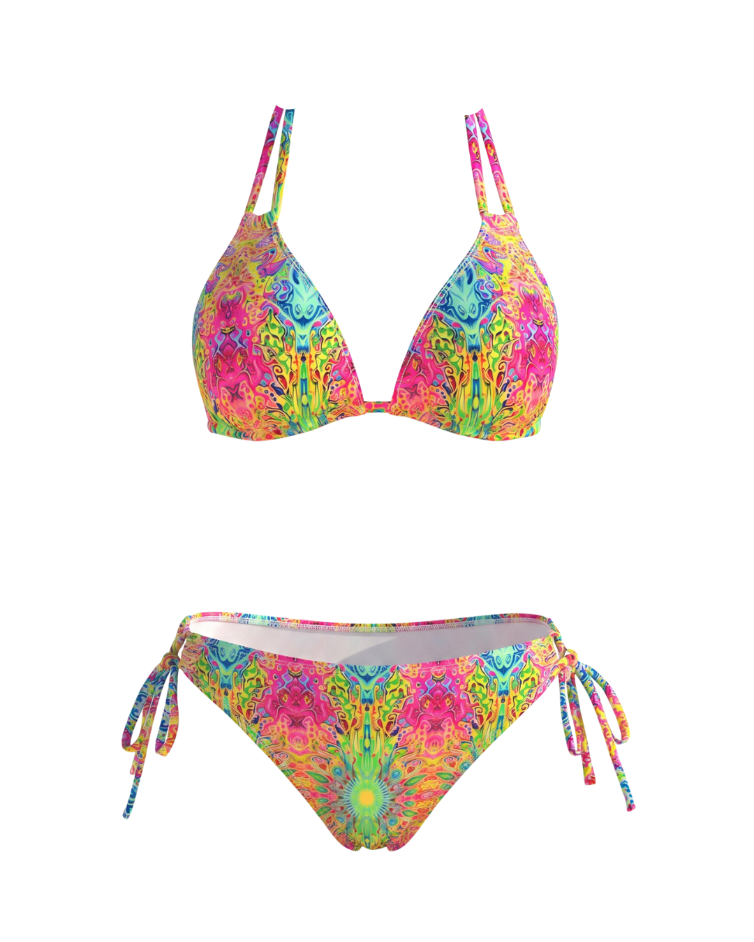 Bikini de Estampado Tropical