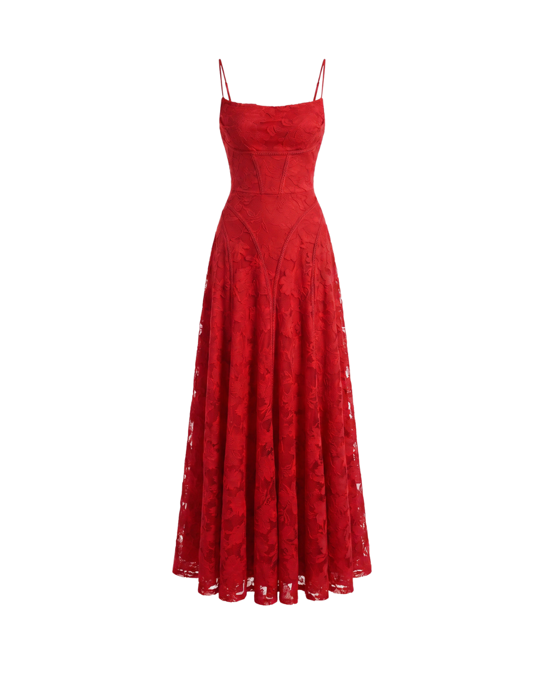 LAURA - Vestido Satinado con Escote en V