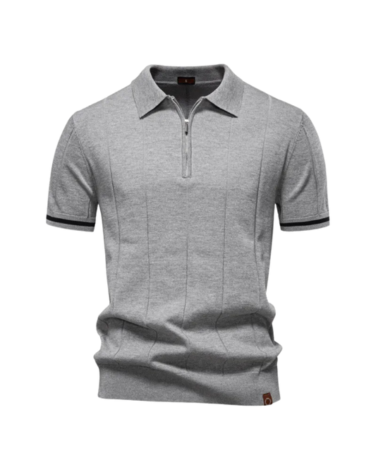 RAMÓN - Polo de Punto con Cremallera