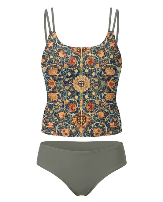 Bikini Estampado Floral Retro